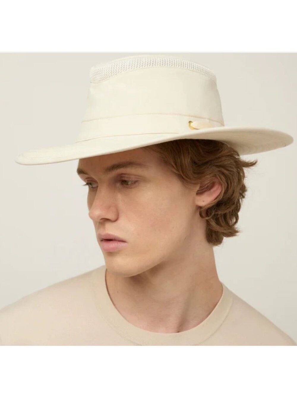 Tilley LTM3 AIRFLO Sun Hat 6 7/8 55cm Small Light Stone MSRP$99 - Picture 3 of 17